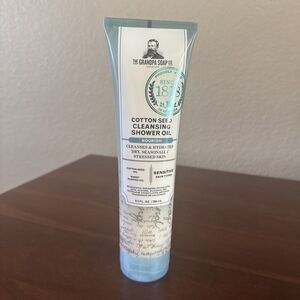 The Grandpa Soap Co.  Cotton Seed Cleansing Shower Oil  9.5 Fl